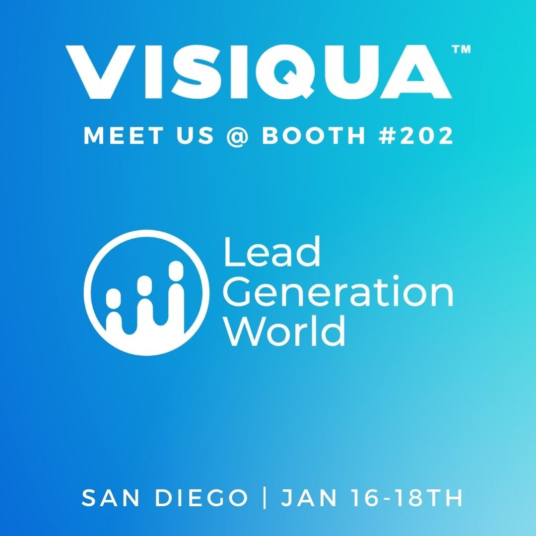 Visiqua sponsorship image for Lead Generation world 2022